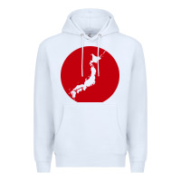 White japan island Premium Hoodie - baoMotion
