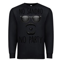 Black No Sandro No Party Premium Sweatshirt - Bettercallsaul