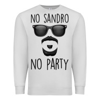 Dove Grey No Sandro No Party Premium Sweatshirt - Bettercallsaul
