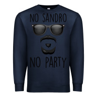Navy No Sandro No Party Premium Sweatshirt - Bettercallsaul