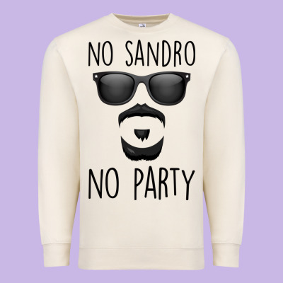 No Sandro No Party Premium Sweatshirt Designed By Bettercallsaul
