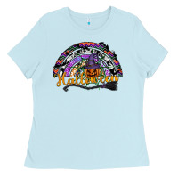 Baby Blue Halloween Ladies Tee - SublimationCraftShop