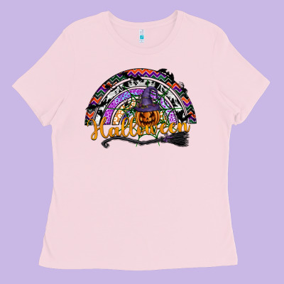 Halloween Ladies Tee Designed By Sublimationcraftshop