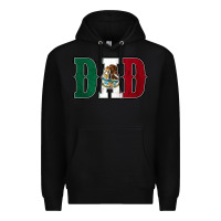Black Mexican Flag Dad Premium Hoodie - Jasminsmagicworld