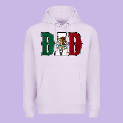 Mexican Flag Dad Premium Hoodie Designed By Jasminsmagicworld