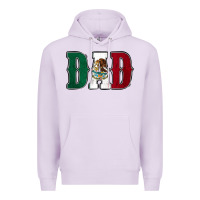 Lilac Mexican Flag Dad Premium Hoodie - Jasminsmagicworld