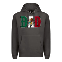 Smoke Mexican Flag Dad Premium Hoodie - Jasminsmagicworld
