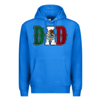 True Royal Mexican Flag Dad Premium Hoodie - Jasminsmagicworld