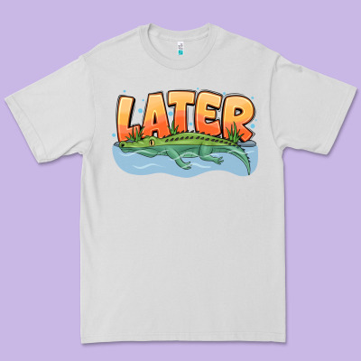 Later Premium Tee Designed By Cowhidedigitalart