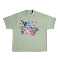 Oil Green Koalas With Tutu Urban Heavy Tee - LillyAllenDesigns