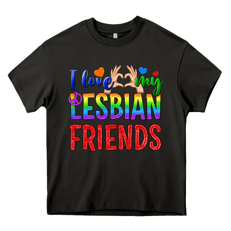 I Love My Lesbian Friends Heavy Core Tee by BundleAndBundleShop | Teevron