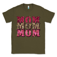 Army Green Mom mom mom Mother's Day Classic Tee - FaDigitalArtStudio