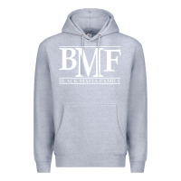 Heather Grey black mafia family Premium Hoodie - baoMotion