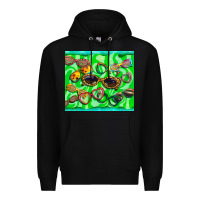 Black sunglasses Premium Hoodie - BarkalooDesign