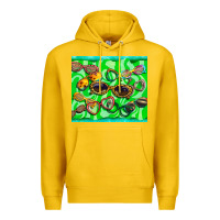 Lemon sunglasses Premium Hoodie - BarkalooDesign