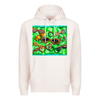 Pale Pink sunglasses Premium Hoodie - BarkalooDesign