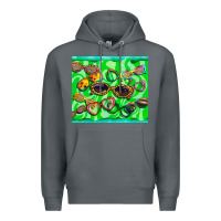 Rock sunglasses Premium Hoodie - BarkalooDesign