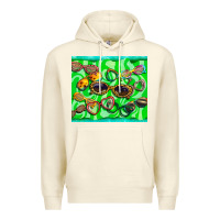 Sandshell sunglasses Premium Hoodie - BarkalooDesign
