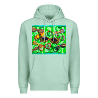 Seafoam sunglasses Premium Hoodie - BarkalooDesign