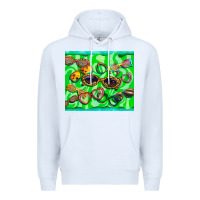 White sunglasses Premium Hoodie - BarkalooDesign