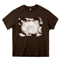 Chocolate Brown cowhide frames background Heavy Core Tee - RanaPortraitStore