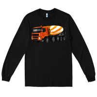 Black cement truck Long Sleeve Tee - Artiststas