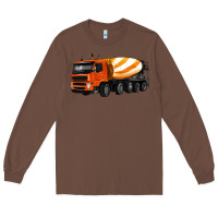 Chestnut cement truck Long Sleeve Tee - Artiststas