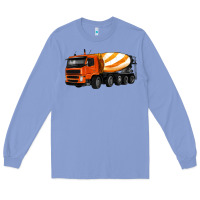 Colony Blue cement truck Long Sleeve Tee - Artiststas
