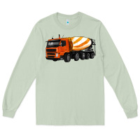 Matcha cement truck Long Sleeve Tee - Artiststas