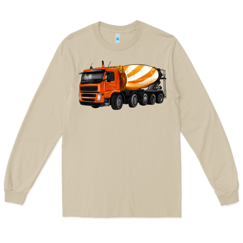 Cement Truck Long Sleeve Tee by Artiststas | Teevron