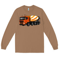 Toasted Coconut cement truck Long Sleeve Tee - Artiststas
