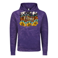 Cloud Purple western mini Vintage Hoodie - BarkalooDesign