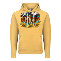 Vintage Mustard western mini Vintage Hoodie - BarkalooDesign