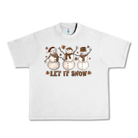 Lunar Rock Let It Snow Snowmen Urban Heavy Tee - LillyAllenDesigns