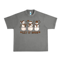 Tornado Let It Snow Snowmen Urban Heavy Tee - LillyAllenDesigns