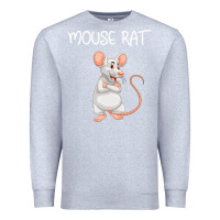 Heather Grey Mouse Rat Premium Sweatshirt - Bettercallsaul