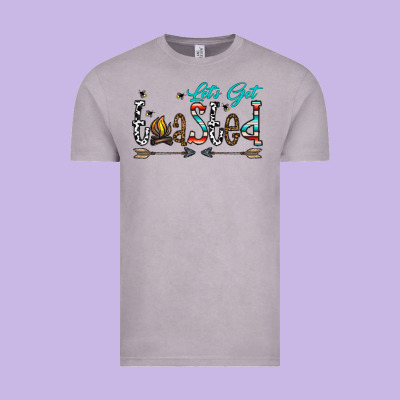 Let's Get Toasted Vintage Tee Designed By Cowhidedigitalart