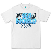 White Sea World 2025 Premium Tee - CowhideDigitalArt