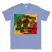 Colony Blue juneteenth black lives matter tumbler Classic Tee - BarkalooDesign