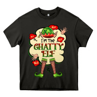 Asphalt im the chatty elf Heavy Core Tee - FaDigitalArtStudio