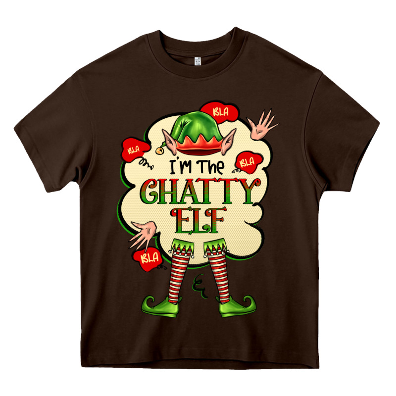 Im The Chatty Elf Heavy Core Tee by FaDigitalArtStudio | Teevron