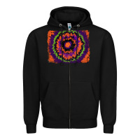 Black halloween backround Zipper Hoodie - RanaPortraitStore