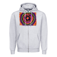 Heather Grey halloween backround Zipper Hoodie - RanaPortraitStore