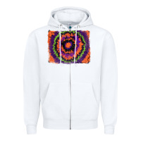 White halloween backround Zipper Hoodie - RanaPortraitStore