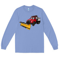 Colony Blue snow plow Long Sleeve Tee - Artiststas