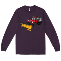 Plum snow plow Long Sleeve Tee - Artiststas