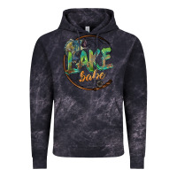 Cloud Black lake babe Vintage Hoodie - BarkalooDesign