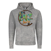 Cloud Rock lake babe Vintage Hoodie - BarkalooDesign