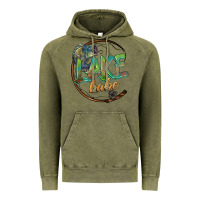 Vintage Olive lake babe Vintage Hoodie - BarkalooDesign