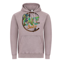 Vintage Zinc lake babe Vintage Hoodie - BarkalooDesign